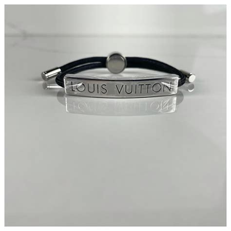 lv mens bracelet|authentic louis vuitton space bracelet.